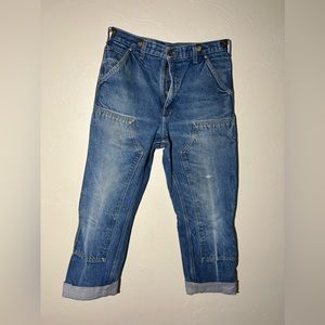 carhartt double knee denim jeans- size 32, 33